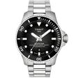 Seastar 2000 44mm Black Dial Automatic Bracelet Watch