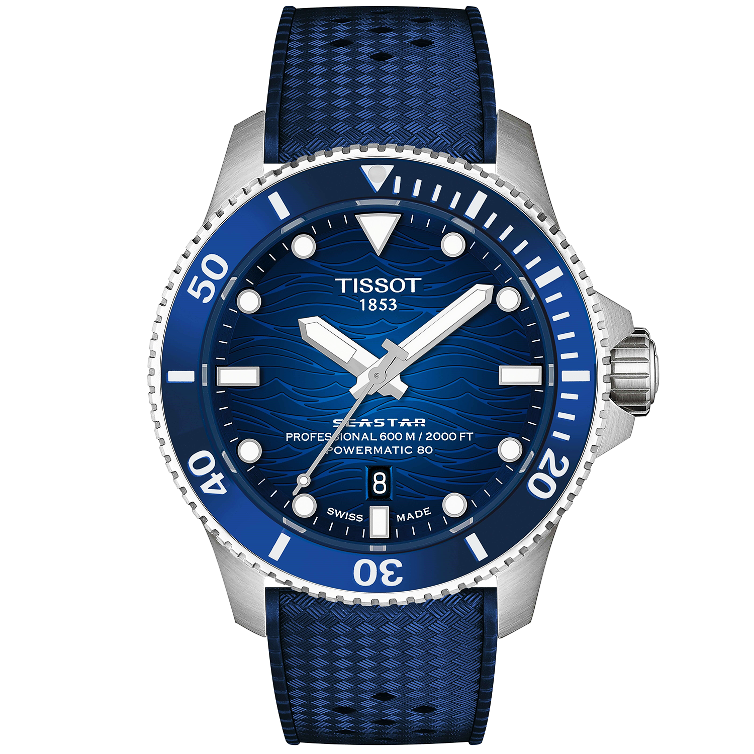 Seastar 1000 44mm Blue Dial & Strap Automatic Watch