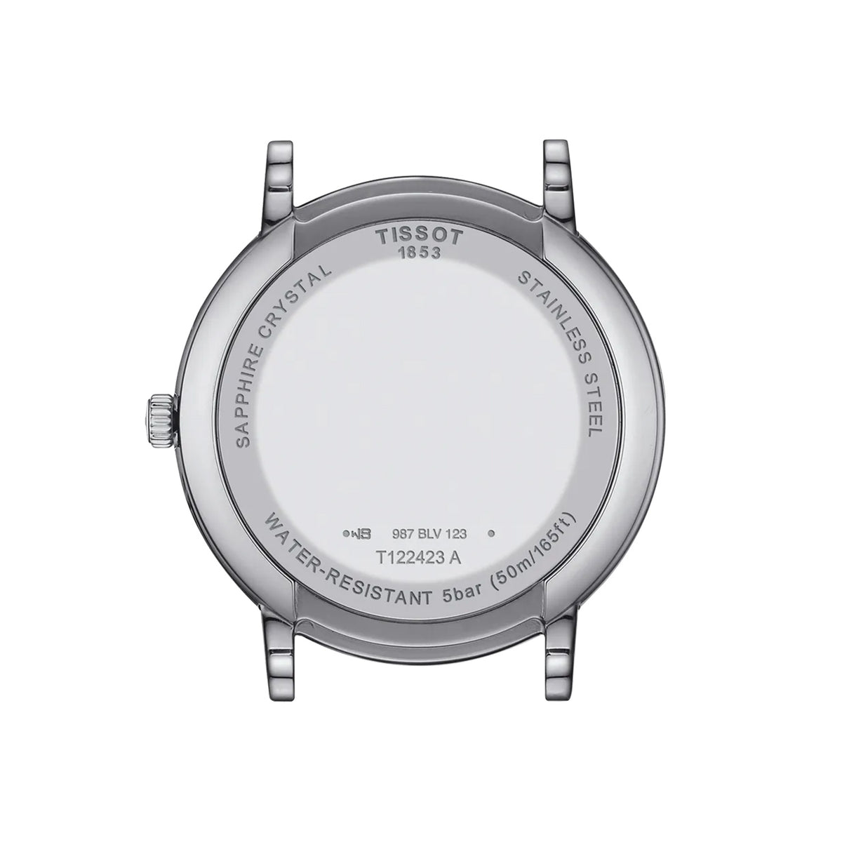 Tissot Carson Premium 40mm Silver Dial Moonphase Steel Bracelet Mens Watch - Berry's Jewellers