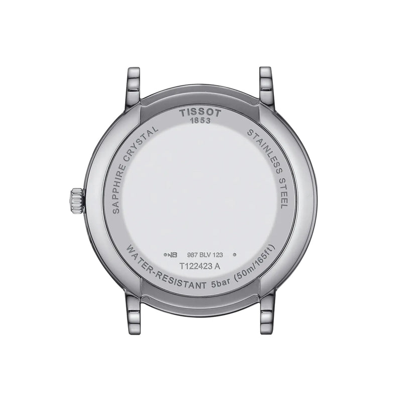 Carson Premium 40mm Silver Dial Bracelet Watch