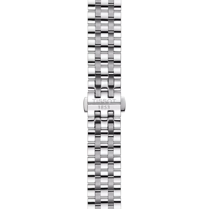 Carson Premium 40mm Silver Dial Bracelet Watch