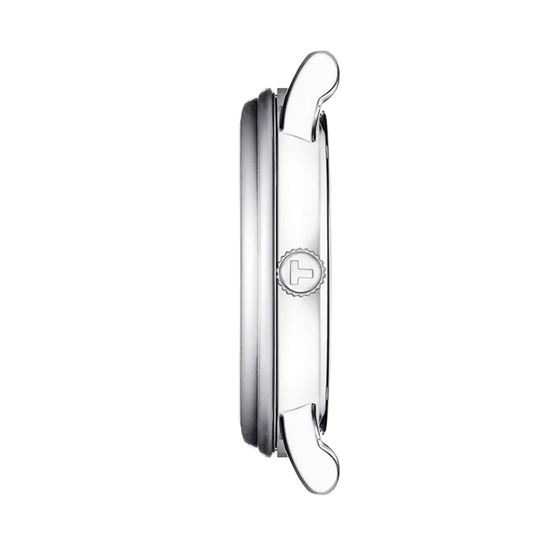 Tissot Carson Premium 32mm Silver Dial Moonphase Steel Bracelet Ladies Watch - Berry's Jewellers
