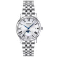Tissot Carson Premium 32mm Silver Dial Moonphase Steel Bracelet Ladies Watch - Berry's Jewellers