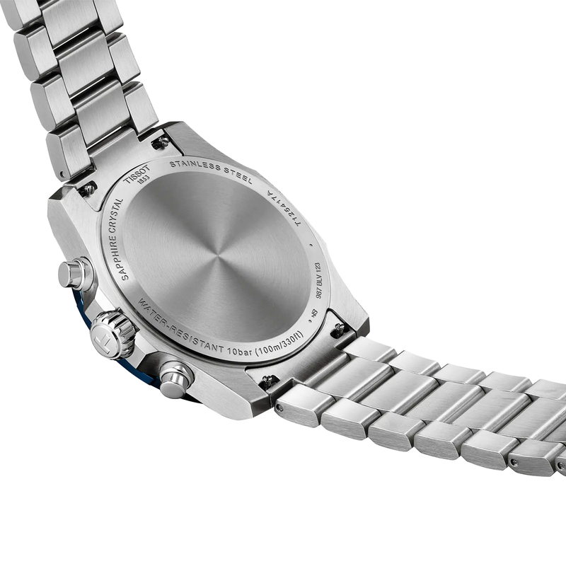 Supersport Chrono 42mm Blue Dial Steel Bracelet Watch