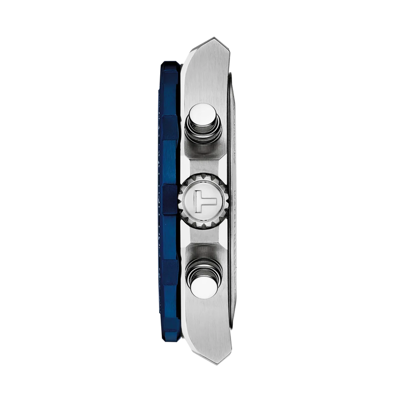 Supersport Chrono 42mm Blue Dial Steel Bracelet Watch