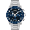 Supersport Chrono 42mm Blue Dial Steel Bracelet Watch