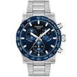 Supersport Chrono 42mm Blue Dial Steel Bracelet Watch