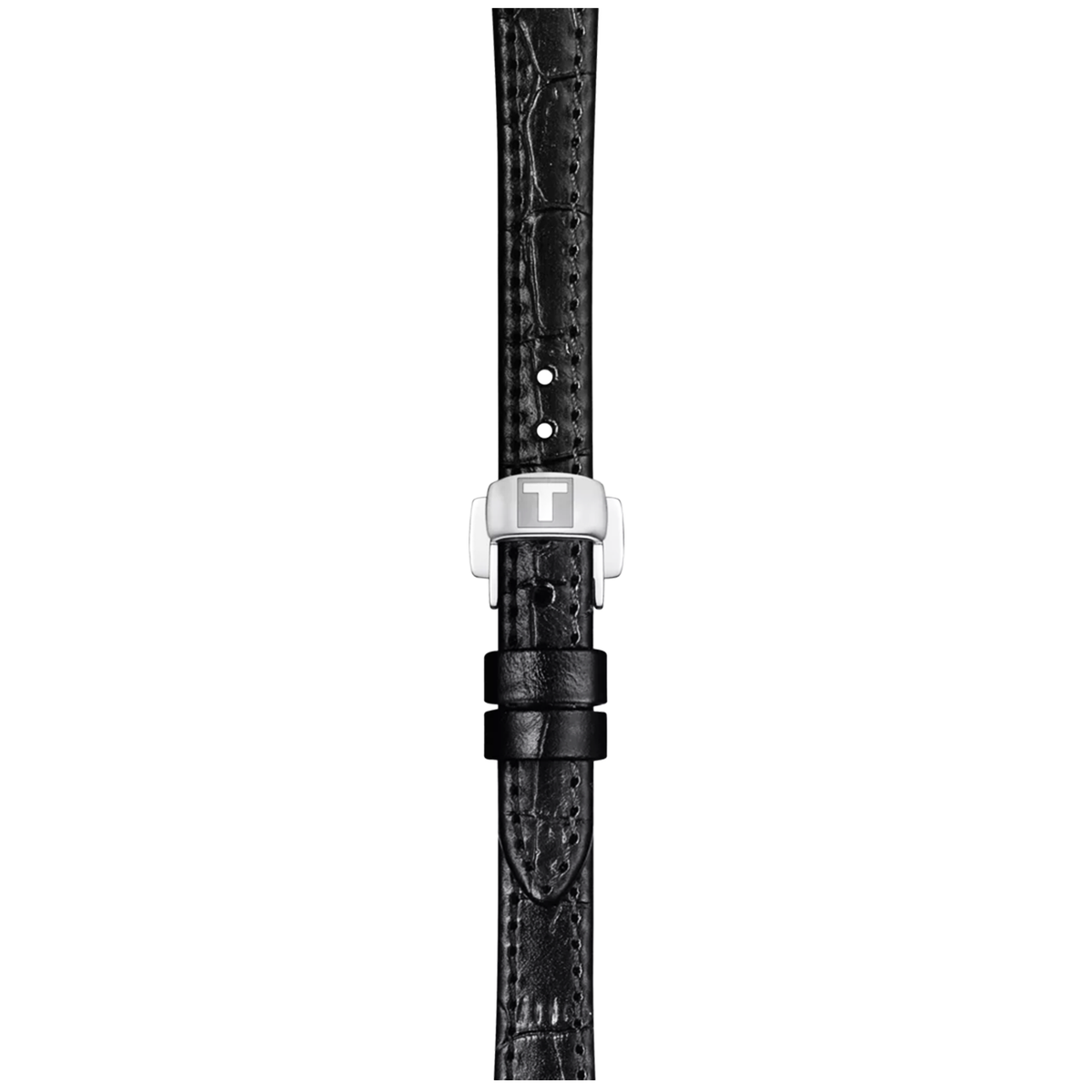 Tissot Bellissima 26mm White Dial Black Strap Ladies Watch - Berry's Jewellers