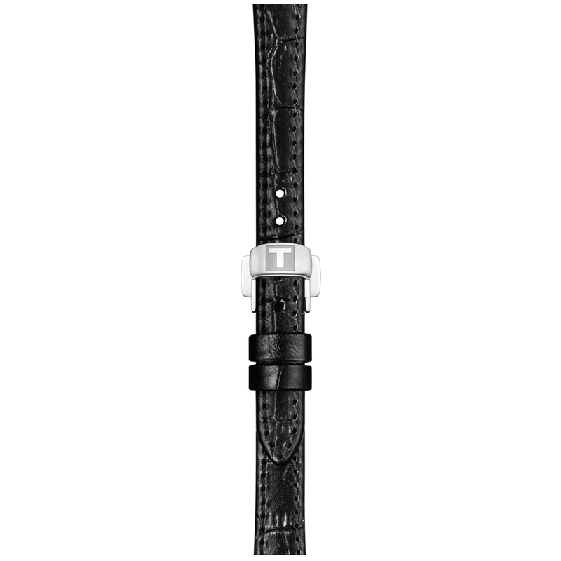 Tissot Bellissima 26mm White Dial Black Strap Ladies Watch - Berry's Jewellers