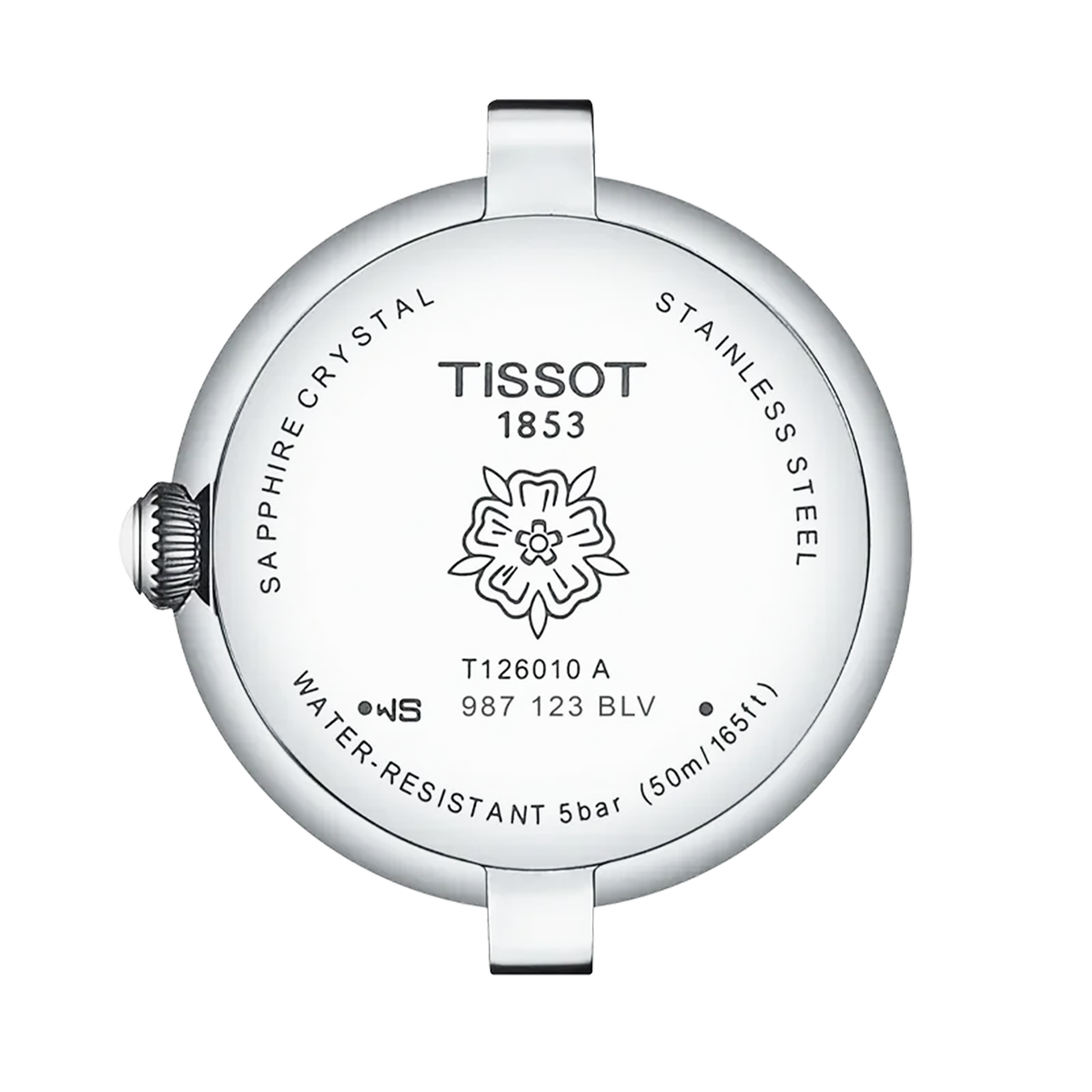 Tissot Bellissima 26mm Mother of Pearl Dial Green Strap Ladies Watch - Berry's Jewellers