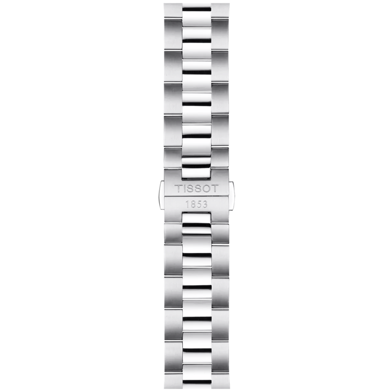 Tissot Gentleman Ice Blue Dial Steel Bracelet Automatic Watch - Berry's Jewellers