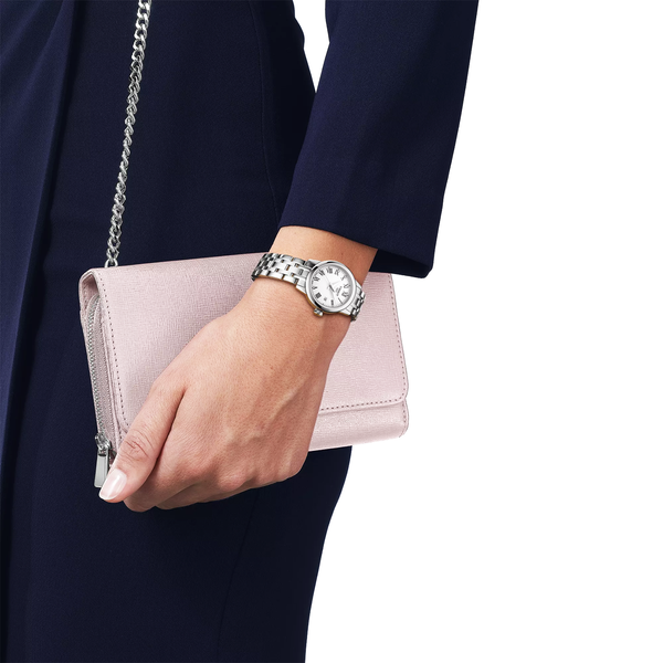 Tissot Classic Dream 28mm White Dial Steel Bracelet Ladies Watch - Berry's Jewellers