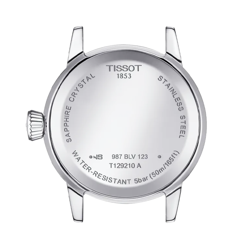Tissot Classic Dream 28mm Mother of Pearl Dial Beige Strap Ladies Watch - Berry's Jewellers