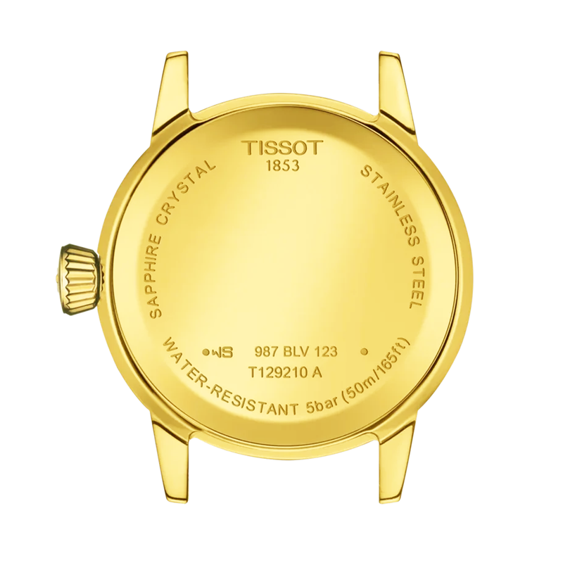 Classic Dream 28mm Ivory Dial Yellow PVD Ladies Watch