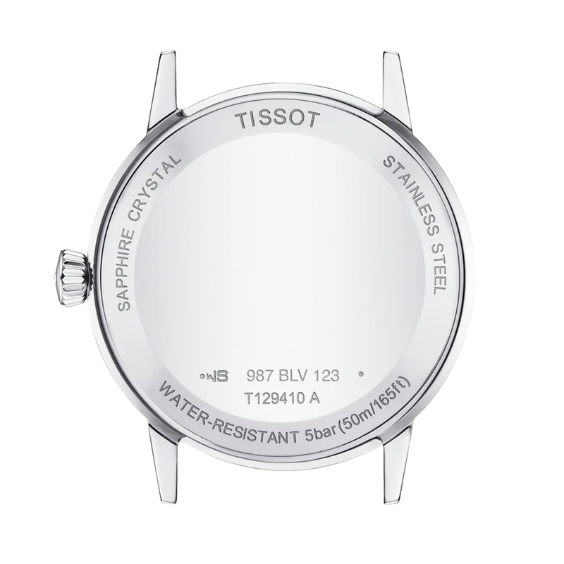 Tissot Classic Dream 42mm Black Dial Steel Bracelet Mens Watch - Berry's Jewellers