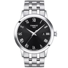 Tissot Classic Dream 42mm Black Dial Steel Bracelet Mens Watch - Berry's Jewellers