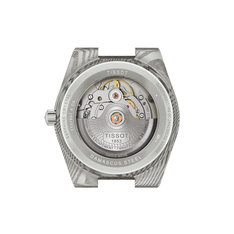 PRX Damascus 38mm Powermatic 80 Automatic Strap Watch