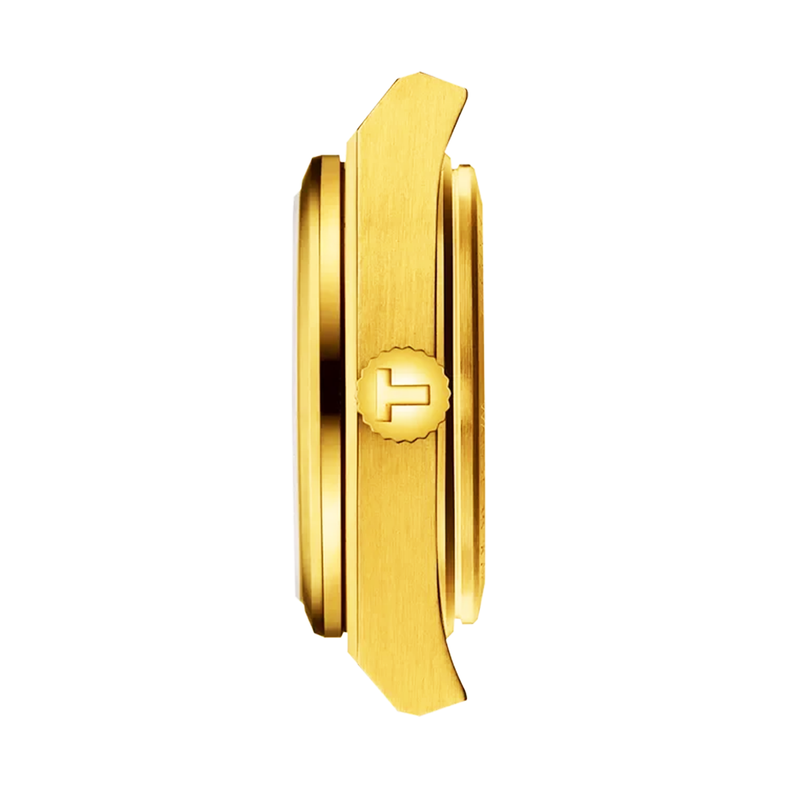 Tissot PRX 25mm Champagne Dial Gold PVD Bracelet Ladies Watch - Berry's Jewellers