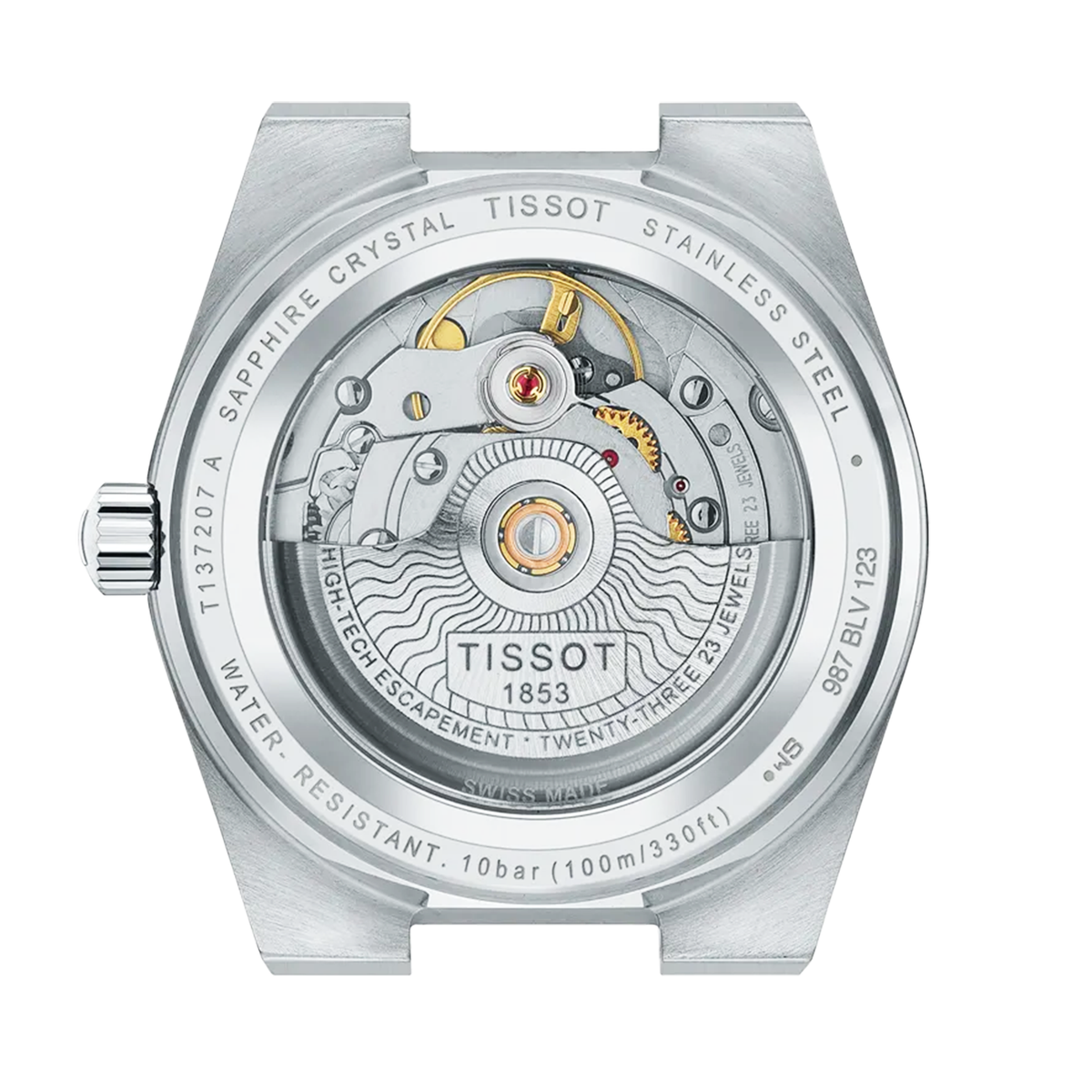 Tissot PRX 35mm Green Dial Steel Bracelet Automatic Watch - Berry's Jewellers