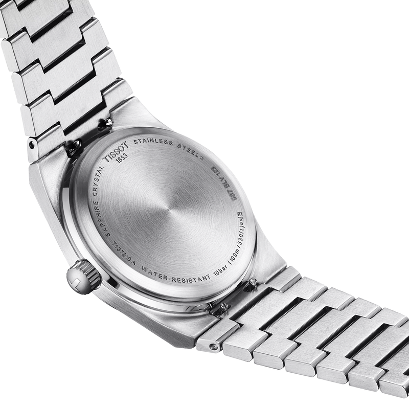 Tissot PRX 35mm Light Blue Dial Steel Bracelet Watch - Berry's Jewellers