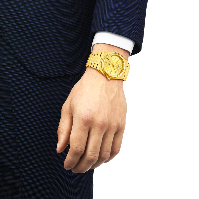PRX 40mm Yellow Gold PVD Bracelet Automatic Watch