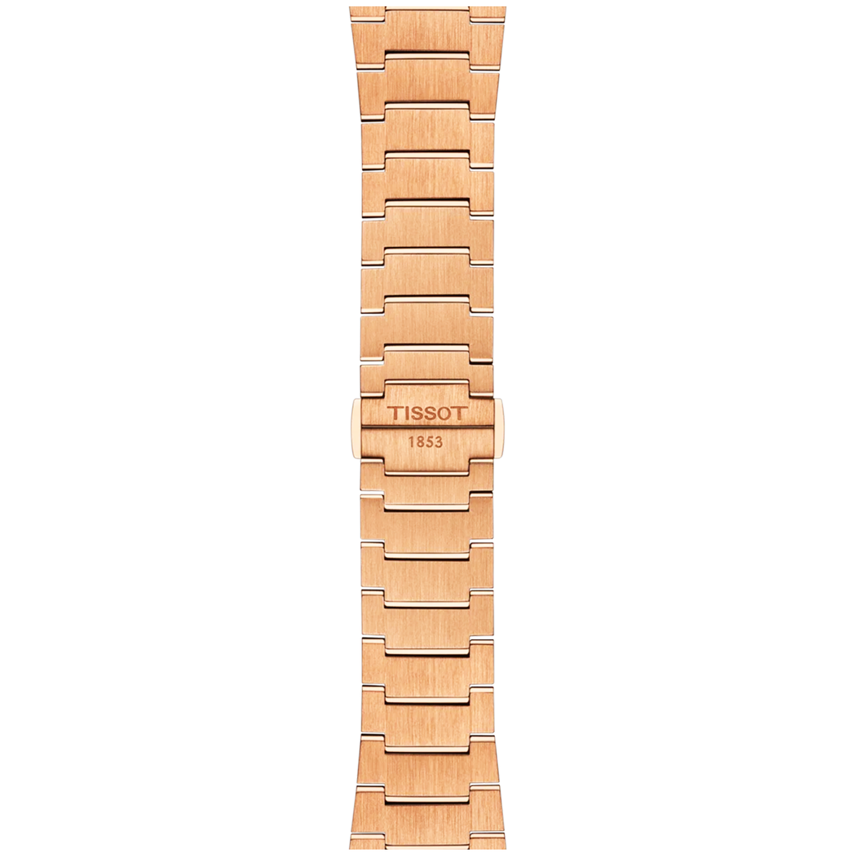 Tissot PRX 40mm Blue Dial Rose Gold PVD Bracelet Automatic Watch - Berry's Jewellers