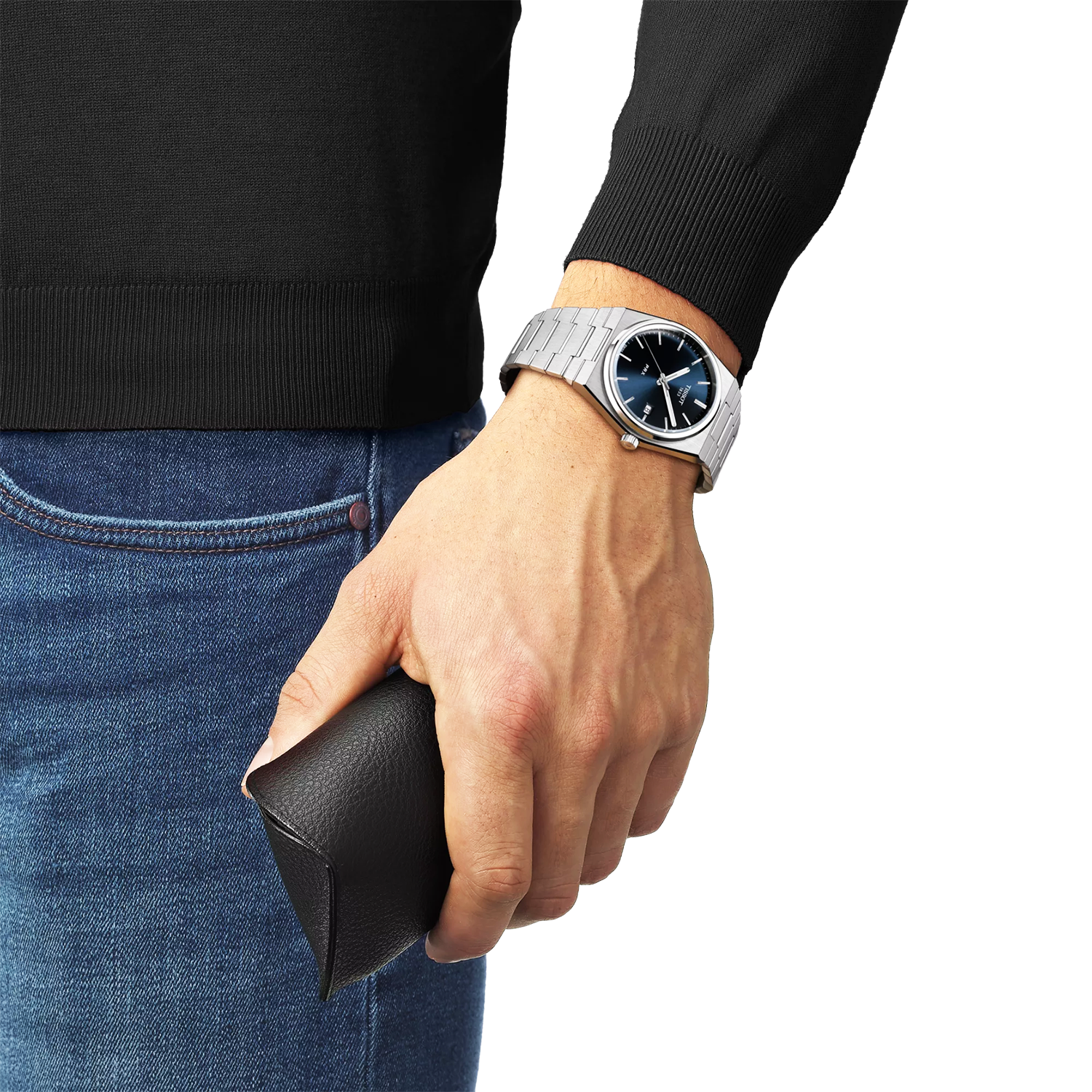 Tissot PRX 40mm Blue Dial Steel Bracelet Mens Watch - Berry's Jewellers