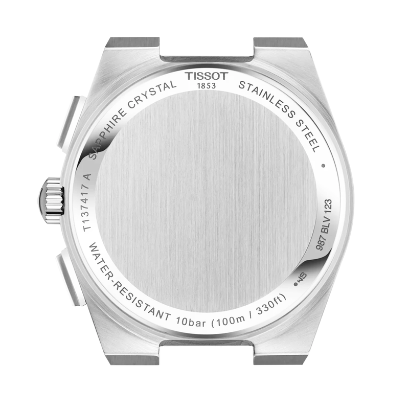 PRX 41mm Chronograph Blue Dial Steel Bracelet Mens Watch