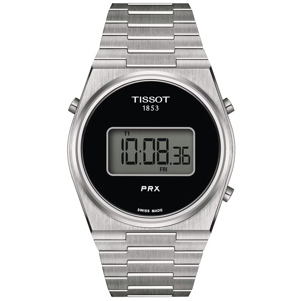 PRX Digital 40mm Steel Bracelet Watch