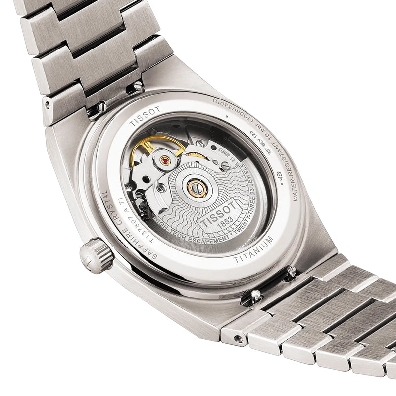 PRX Titanium 38mm Anthracite/Gold Dial Automatic Bracelet Watch