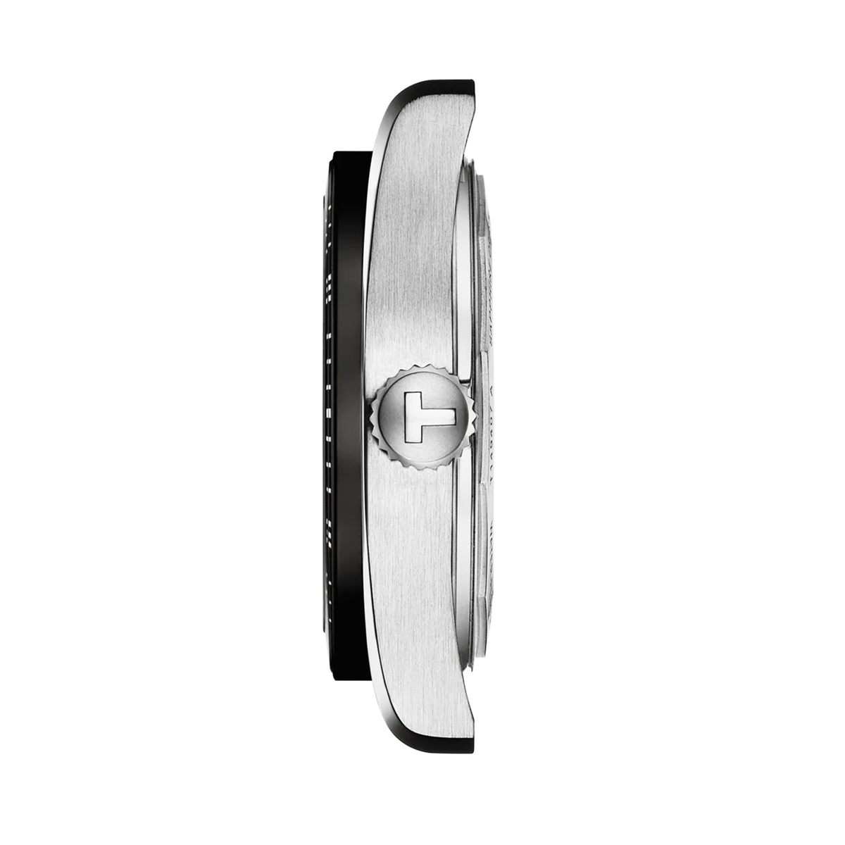 Tissot PR516 38mm Blue-Black Gradient Dial Steel Bracelet Mens Automatic Watch - Berry's Jewellers