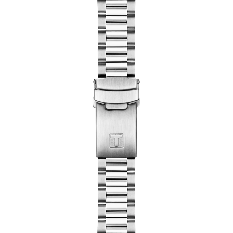 PR516 40mm Blue Dial Steel Bracelet Chronograph Watch