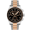 Tissot PR516 40mm Black Dial Chronograph Two-Tone Bracelet Watch - Berry's Jewellers