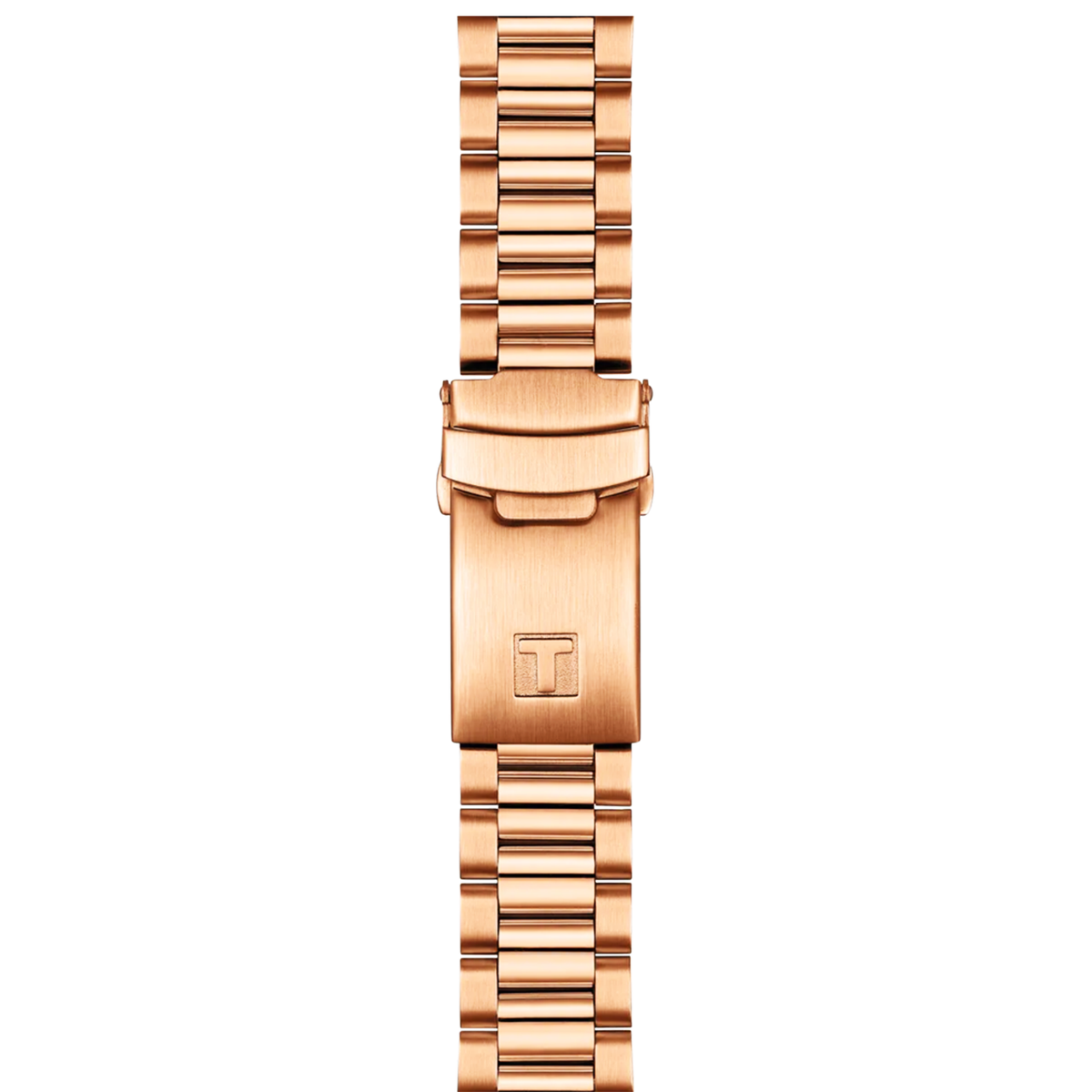 Tissot PR516 40mm Black Dial Rose Gold PVD Mens Chronograph Watch - Berry's Jewellers