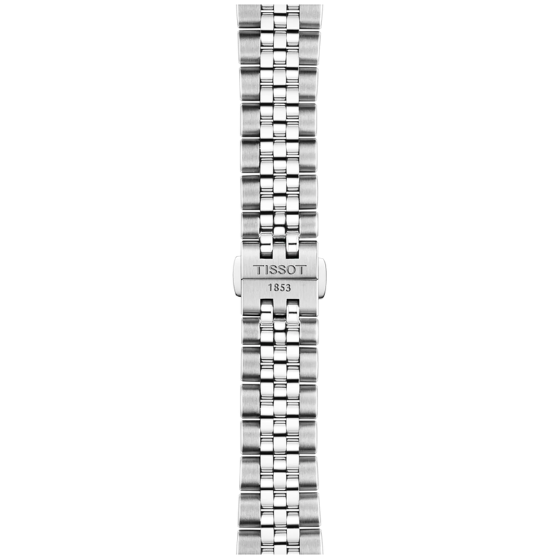 Tissot PR516 41mm White Dial Steel Bracelet Chronograph Automatic Watch - Berry's Jewellers