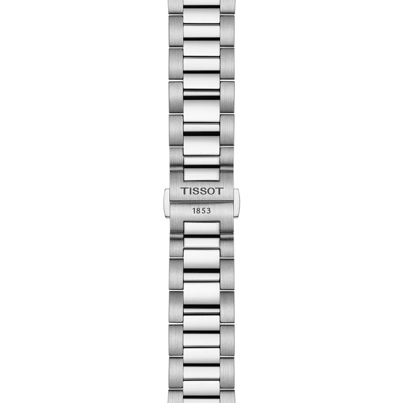 Tissot PR 100 Chronograph 40mm Men's Quartz White Dial Bracelet Watch - Berry's Jewellers