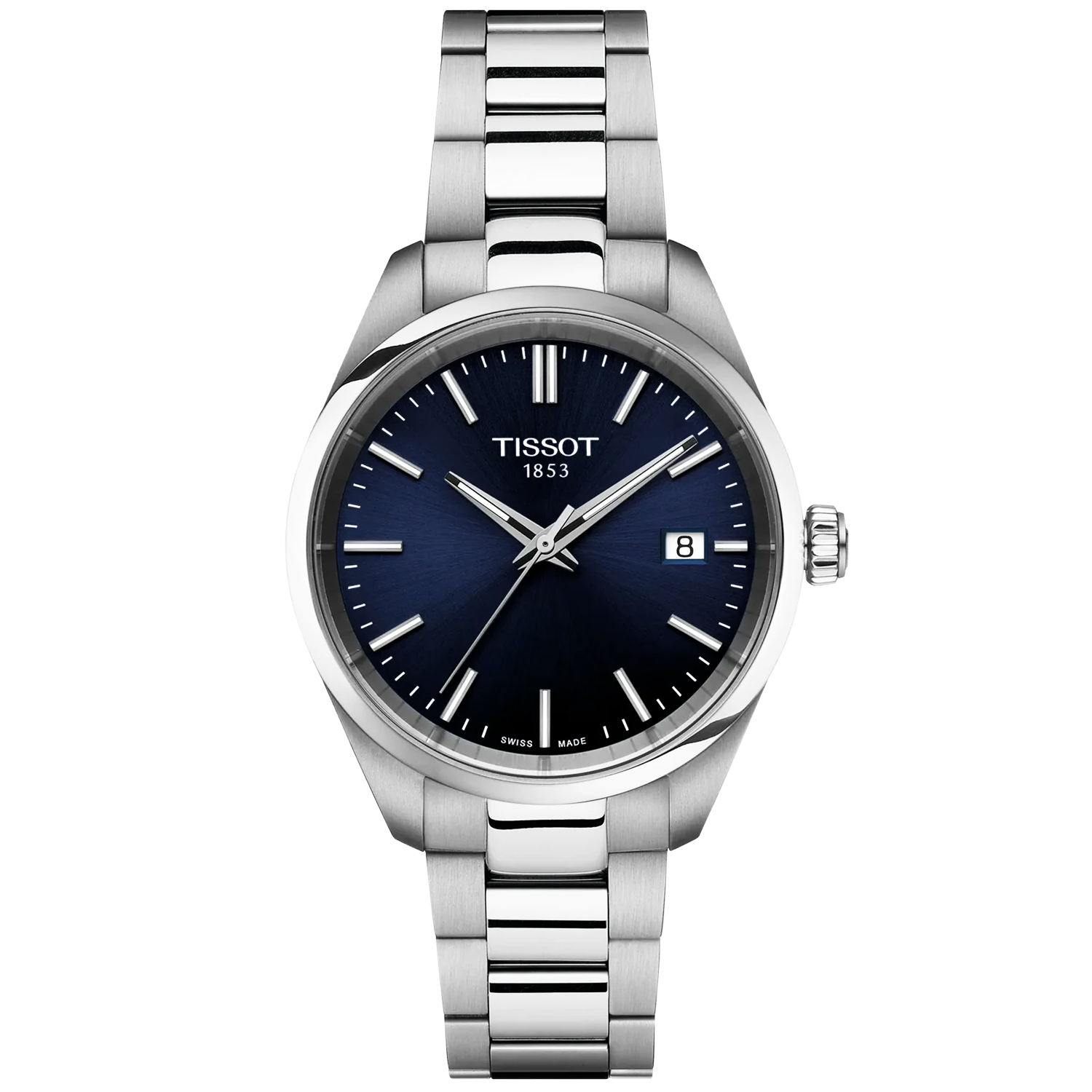 PR 100 34mm Blue Dial Bracelet Watch