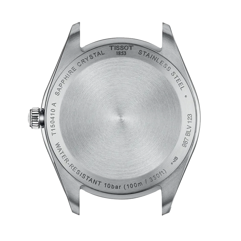 PR 100 40mm Black Dial Steel Bracelet Mens Watch