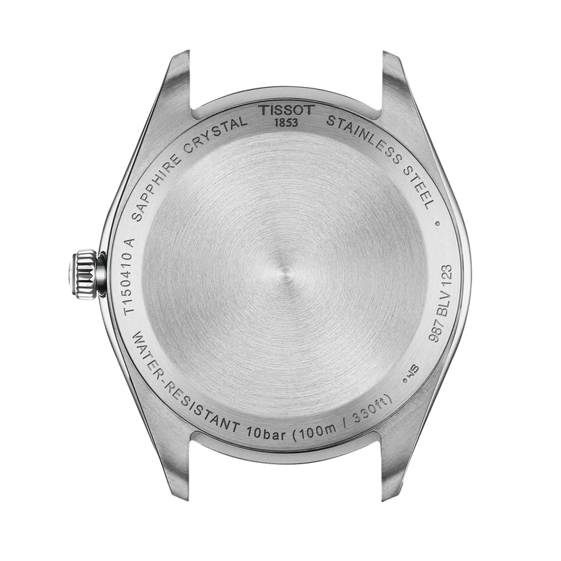 Tissot PR 100 40mm Black Dial Black Strap Mens Watch - Berry's Jewellers