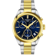 PR 100 40mm Two-Tone Blue Dial Chronograph Mens Watch