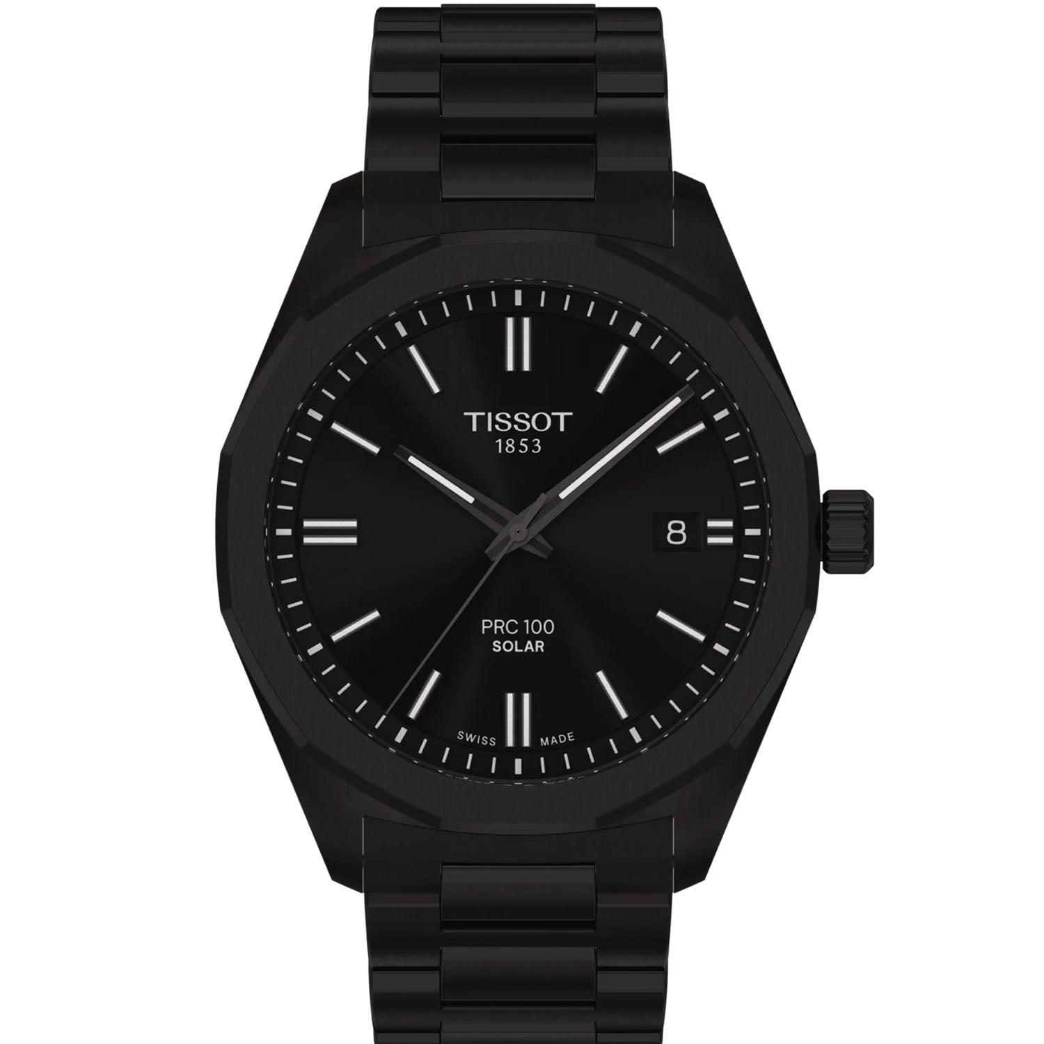 PRC 100 Solar Quartz 39mm Men's Bracelet Watch