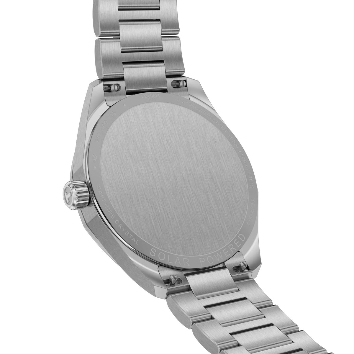 Tissot PRC 100 Solar Quartz 39mm Bracelet Watch - Berry's Jewellers