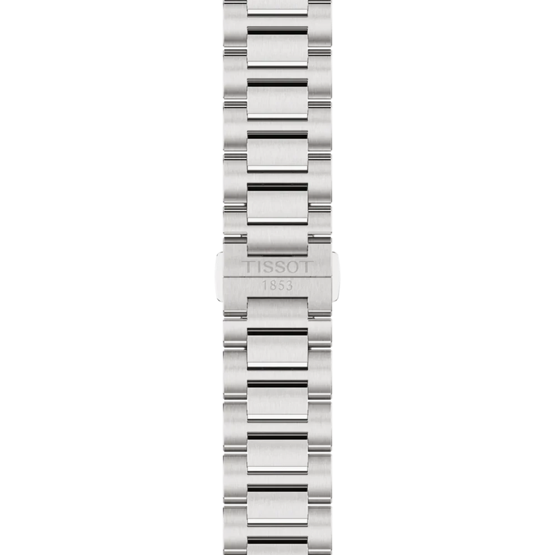 Tissot PRC 100 Solar 39mm Blue Dial Steel Bracelet Watch - Berry's Jewellers