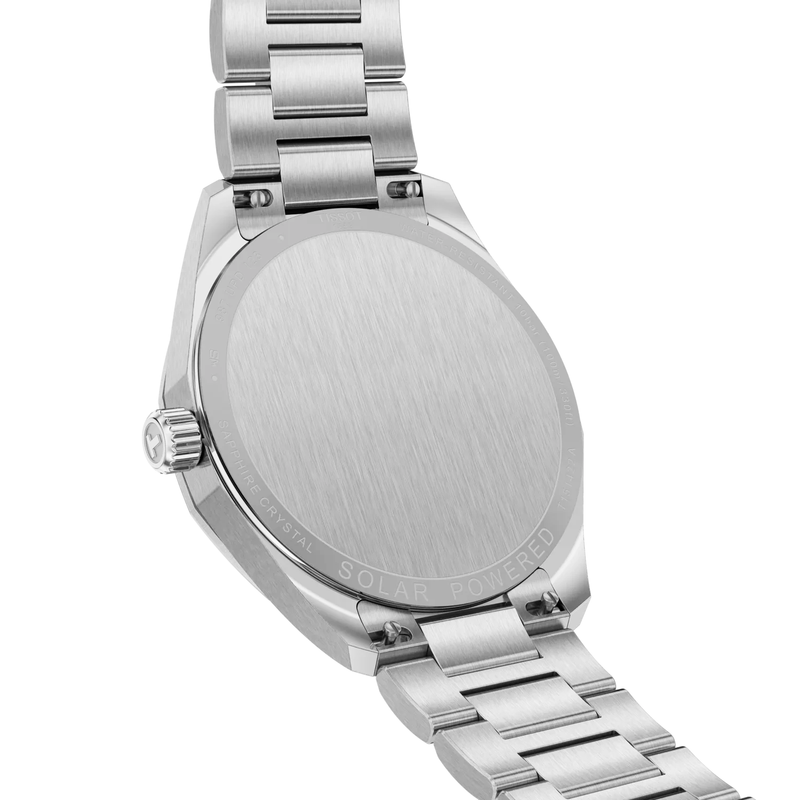 PRC 100 Solar 39mm Green Dial Steel Bracelet Watch