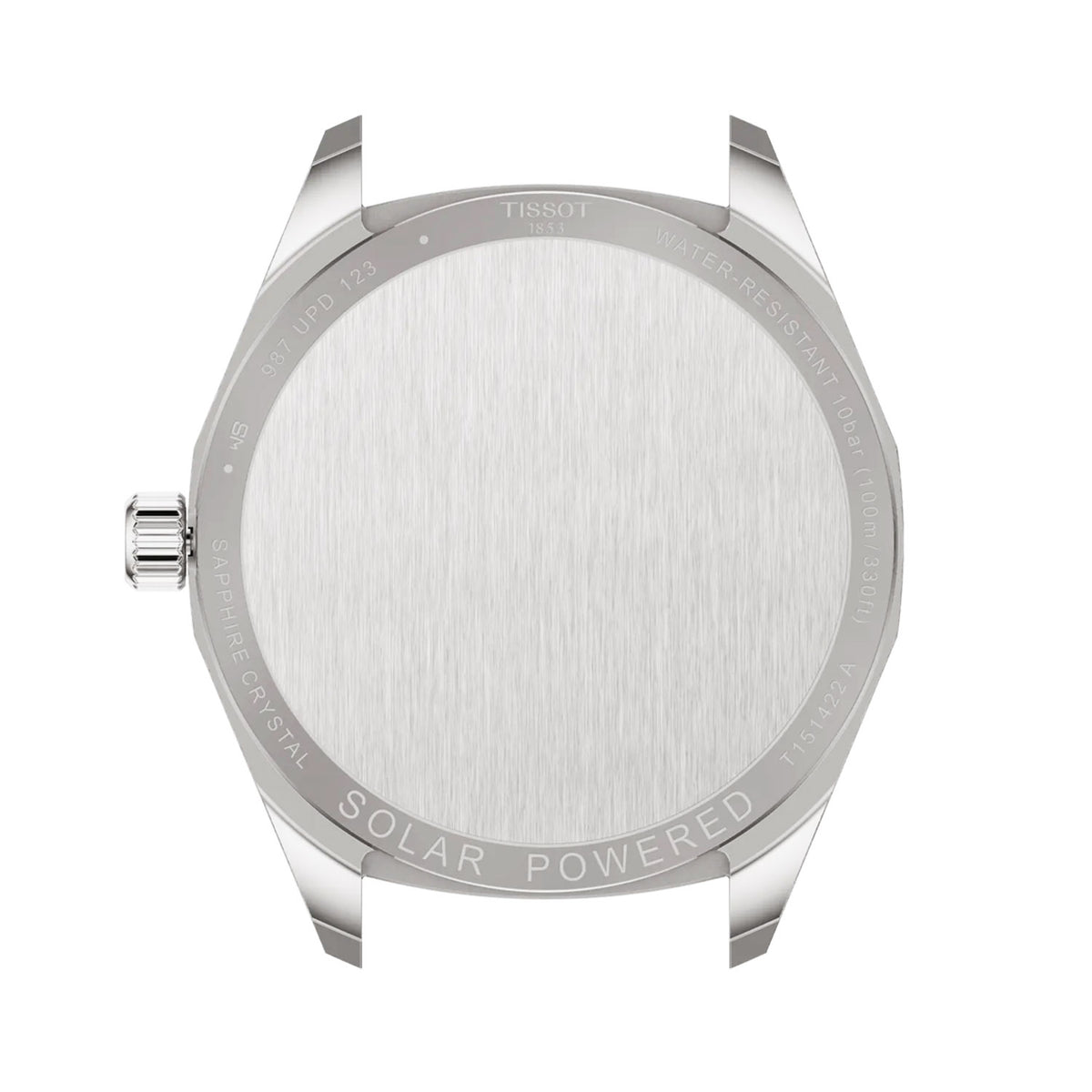 Tissot PRC100 Solar 39mm Silver Dial Two-Tone Bracelet Mens Watch - Berry's Jewellers