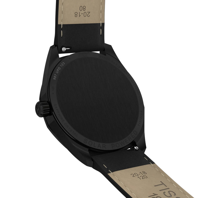 Tissot PRC 100 Solar Quartz 39mm Men's Strap Watch - Berry's Jewellers