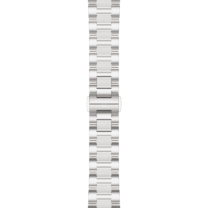Tissot PRC 100 Solar 34mm Blue Dial Steel Bracelet Watch - Berry's Jewellers