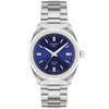 Tissot PRC 100 Solar 34mm Blue Dial Steel Bracelet Watch - Berry's Jewellers