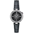 Tissot Desire Small Ladies 28mm Steel Black Dial Strap Watch - Berry's Jewellers