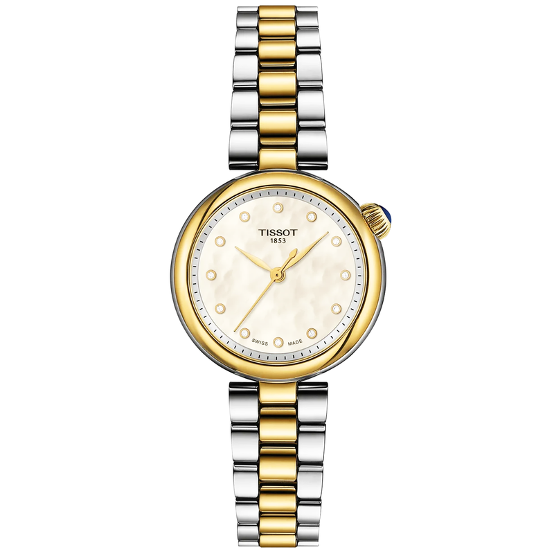 Desir 28mm Two-Tone Mother of Pearl Dial Ladies Bracelet Watch